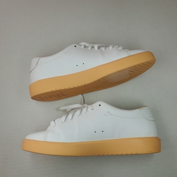 🌸Everlane  | ReLeather White Lace‎ Sneakers size 8.5 Mens, 10.5 Womens - Picture 9 of 9